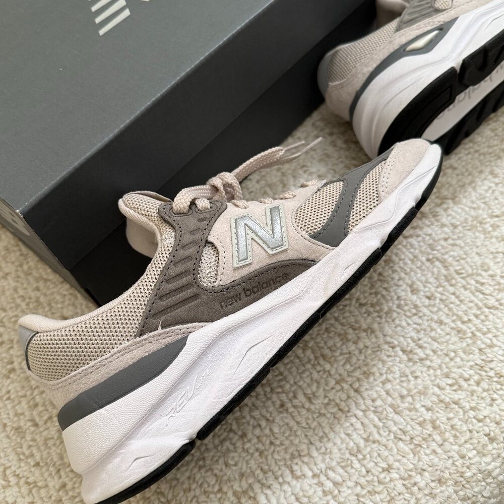 New Balance Beige and Gray Sneakers - Picture 12 of 14
